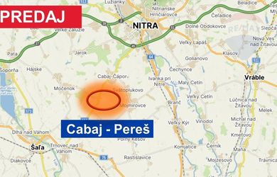 Predaj pozemok, Cabaj-Čápor, časť Pereš