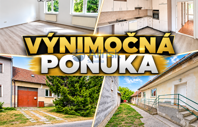 Obývateľný rodinný dom s veľkým potenciálom, pozemok 493 m²