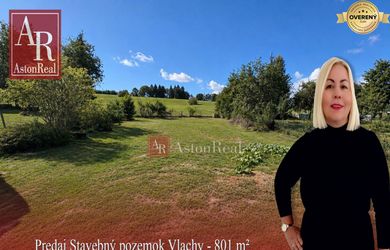 Predaj! stavebný pozemok 801 m² Vlachy - Liptovský Mikuláš