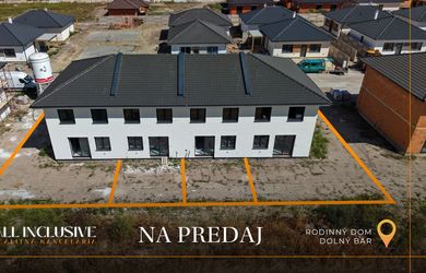 ALL INCLUSIVE | Na predaj 4-izb. radový RD – novostavba, Dolný Bar