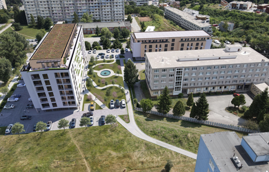 Na predaj 1 izbový byt - ,,Byty Medická" Košice, Terasa