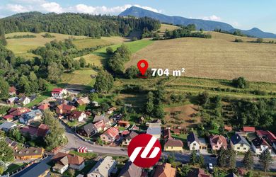 Pozemok 704 m² pre budúcu výstavbu RD | Dolný Kubín – Medzihradné