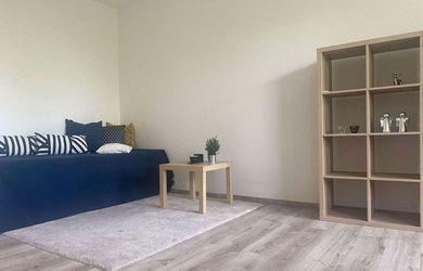 Na PRENÁJOM - 1 izbový  byt  Bratislava - Rača,  Novohorská  ul.  35 m2, + 12 m2 / l  óggia,  čiastočne   zariadený, v zeleni / po lesom, tich - IHNEĎ
