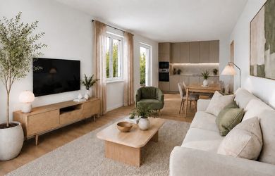 REWIN | 3-izbový byt s 2 balkónmi a 2 parkovacími miestami | Čerešne Residence