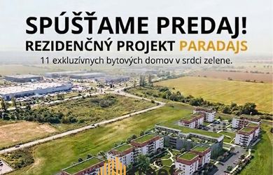 TREEF | Novostavby HLOHOVEC - Paradajs | moderné byty na predaj