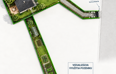 POZEMOK 489 m² V CENTRE OBCE STAŠKOV – SIETE V DOSAHU